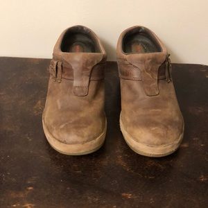 Merrell Leather Slip-On Mules